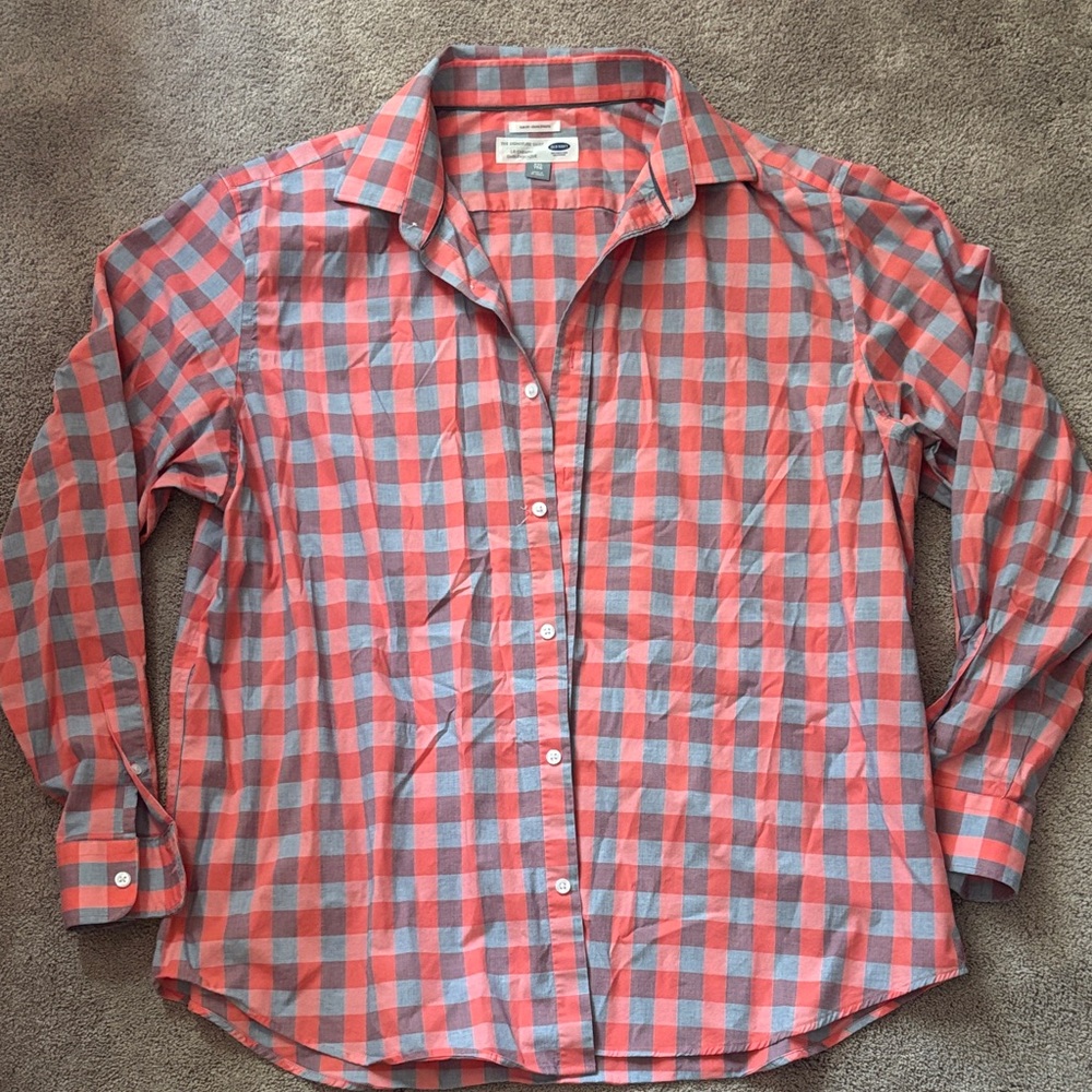 Old navy Plaid Men's Shirt